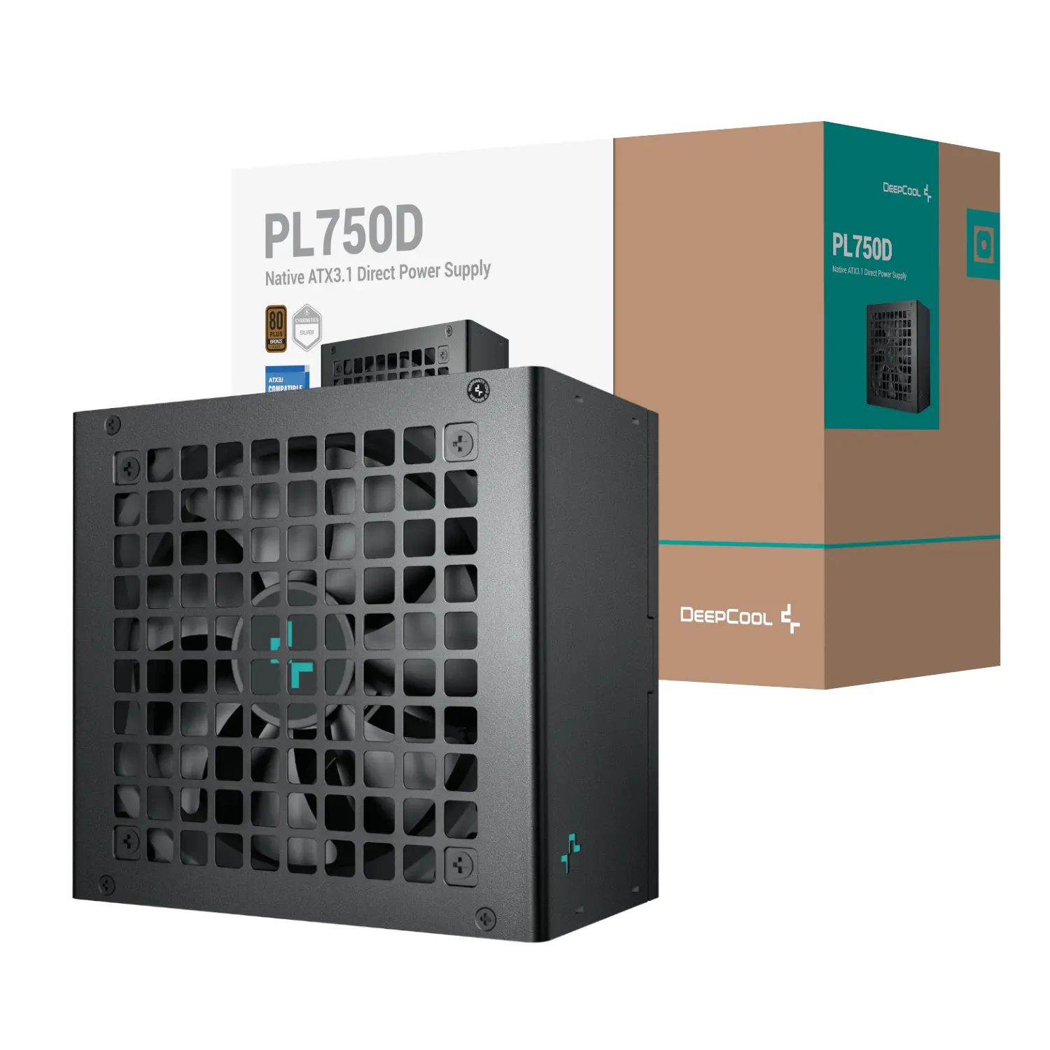 PSU DEEPCOOL PL750D 80+ BRONZE PCIE-5 BLACK